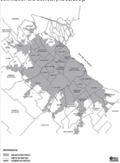 Figure 4. Buenos Aires agglomeration. Satellite Image
