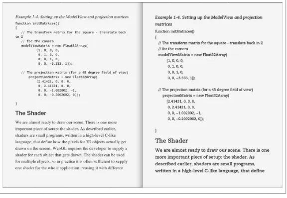 Figure 13-7. The same code listing displayed on Kindle Paperwhite,