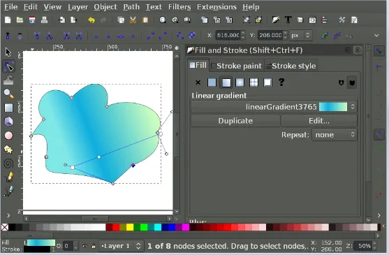 Figure 2-3. The open source Inkscape graphics editor