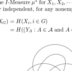 Fig. 3.6. The generic information diagram for X1, X2, X3, and X4.