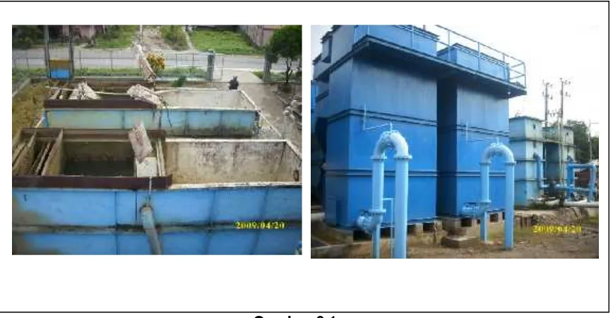 Gambar 6.1Instalasi Pengolahan Air (IPA) Kualasimpang, Aceh Tamiang