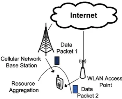Fig. 1.3 Cooperative resource aggregation