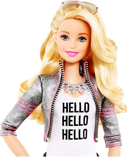Figure 1-2. Hello Barbie has a microphone, speaker, and WiFi connection.