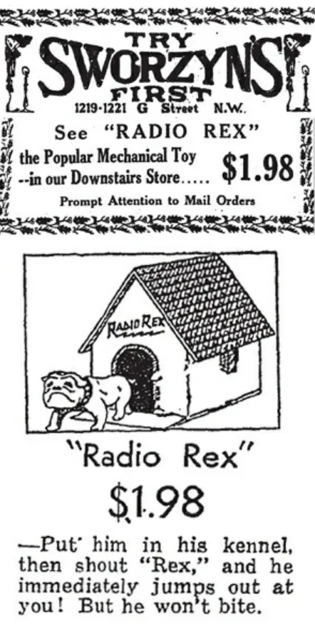 Figure 1-1. Radio Rex.