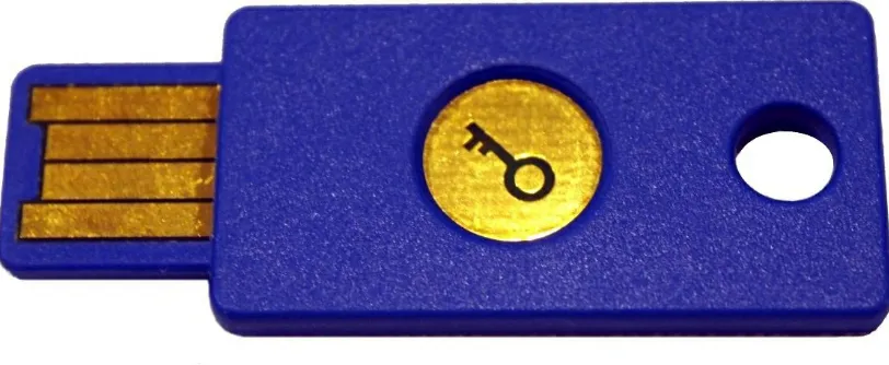 Figure 4-3. A USB FIDO U2F Security Key