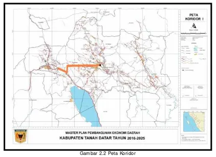 Gambar 2.2 Peta Koridor