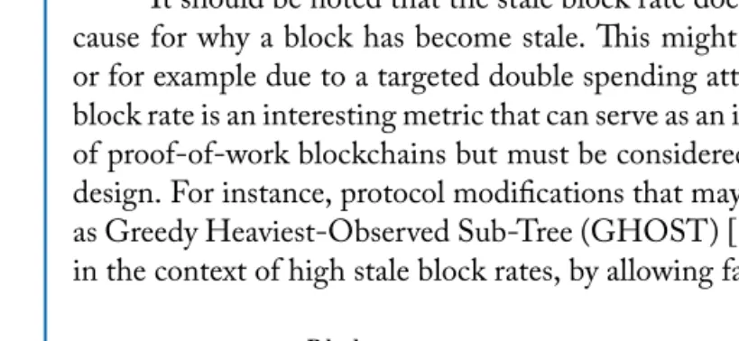 Figure 4.3: Blockchain conﬂict resolution in case of a blockchain fork.