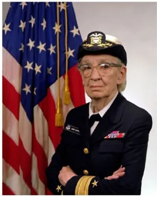 Figure 3-1. Rear Admiral Grace Hopper was one of the first programmers to write code for Harvard’s Mark I computer in 1944