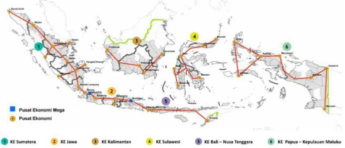 Gambar 2.2 : Masterplan Percepatan dan Perluasan Pembangunan Ekonomi Indonesia