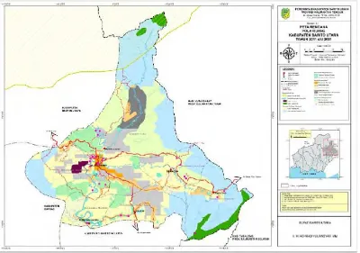 Gambar 3. 4 Rencana Struktur Ruang Kabupaten Barito Utara 