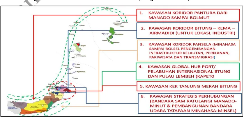 Gambar 3.2 Peta Kawasan Strategis Provinsi (KSP) 