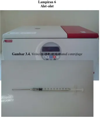 Gambar 3.4. Velocity 18R refrigerated centrifuge 