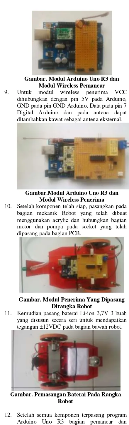 Gambar.Modul Arduino Uno R3 dan 