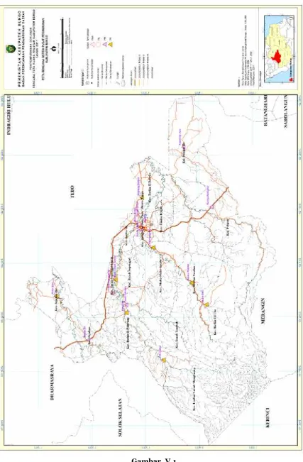 Gambar. V.1.Peta Rencana Sistem Pusat Permukiman Kabupaten Bungo