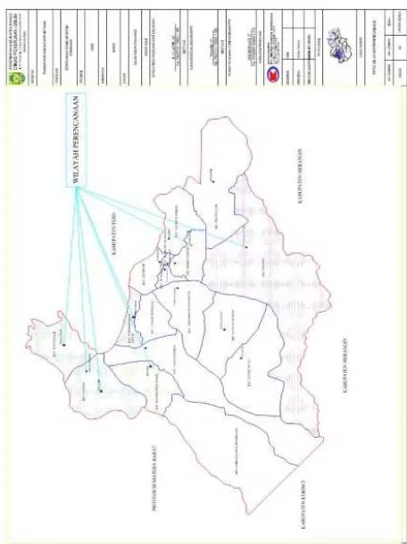 Gambar. V.4.Peta Rencana Rencana pelayanan Air Minum Kabupaten Bungo