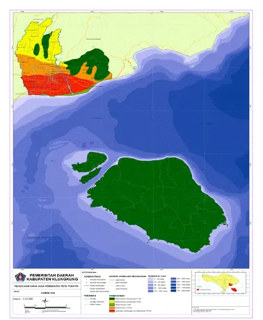 Gambar 4.5. Peta Hidrologi Kabupaten Klungkung 