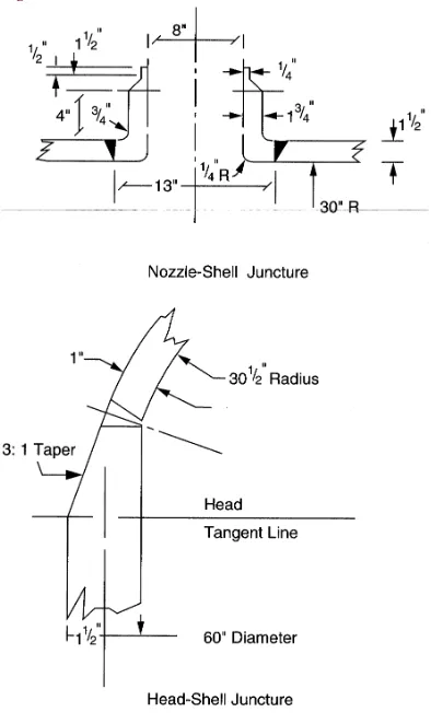 Figure 9.3  Fabrication details.