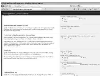 FIGURE 4-2 The _Layouts pages will use a dynamic Master Page based on the site they are being accessed from