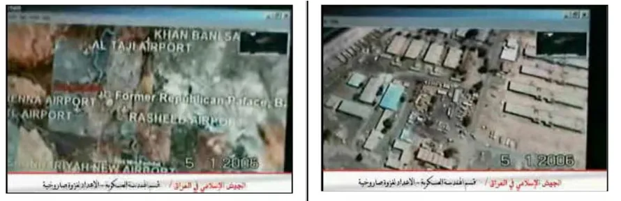 Gambar 5. Pangkalan Militer Amerika Serikat Di Irak Yang Hendak Diserang Dengan Google Earth