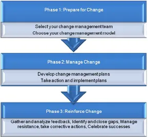 Figure 6: General Structure of Change Management Models 