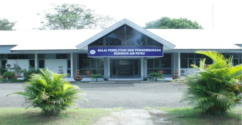 Gambar 2.1. Kantor Balai Penelitian dan Pengembangan Budidaya Air Payau