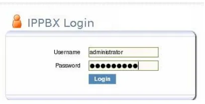 Gambar 4.5 Masukan Username dan Password 