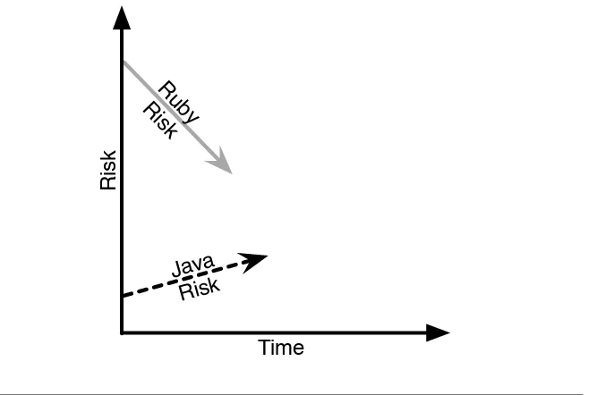 Figure 1.3: Java’s risks are increasing over time