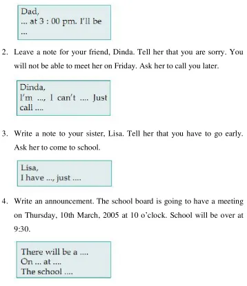 Table 4.1.6 Analysis of the writing based on the writing exercise of 