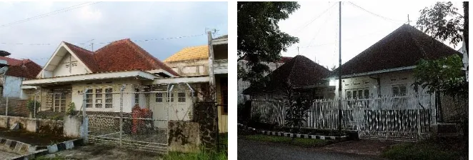Gambar 2.4  Perumahan di Jalan Kalimantan, Kec. Klojen Kota Malang 