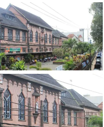 Gambar 2.7. Gedung sekolah Freteran di jalan Jaksa Agung Suprapto 