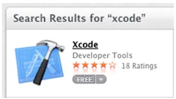 Figure 1-1. Xcode within the Mac App Store