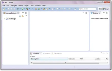 Figure 1-6. A DumpArgs entry appears in the workbench’s Package Explorer