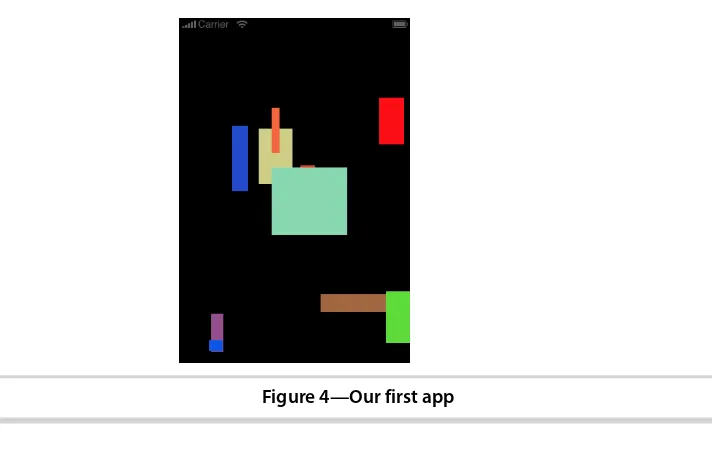 Figure 4—Our first app