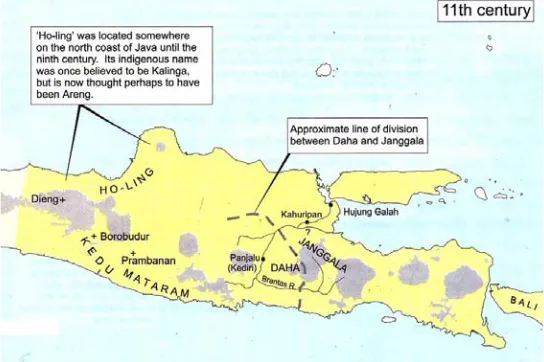 Gambar 4  Hujung Galuh (Surabaya sekarang) adalah pelabuhan kerajaan-kerajaan Hindu di Jawa Timur yang penting