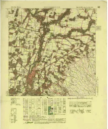 Gambar 2. Peta Kota Madiun 1925 