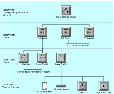 Figure 1. Digital Network Hierarchy