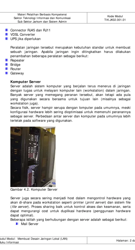 Gambar 4.2. Komputer Server 