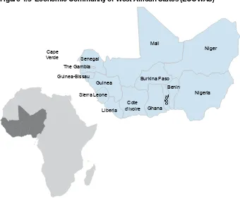 Figure 4.3  Economic Community of West African States (ECOWAS)