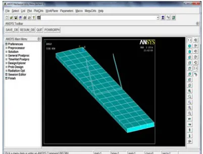 Gambar 2.3 Model  internal ramp dengan program 
