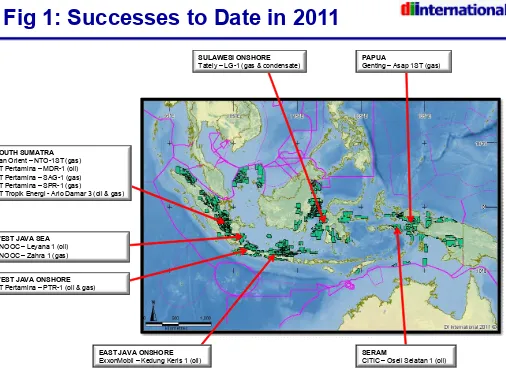 Fig 1: Successes to Date in 2011