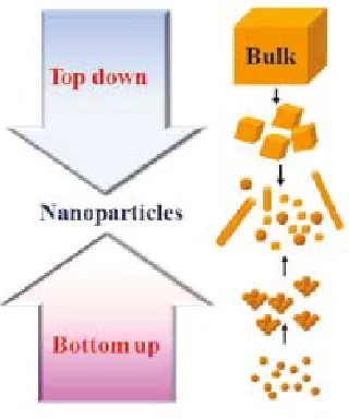 Fig. 5. Schematic illustration of the preparative methods of nanoparticles. 