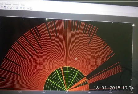 Gambar radar ultrasonic 