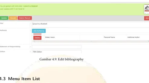 Gambar 4.9: Edit bibliography