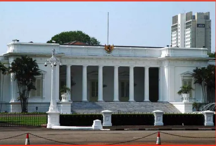 Gambar 3.2 Istana Negara merupakan tempat dan simbol kekuasaan eksekutif dalam menjalankan sistem pemerintahan presidensial.