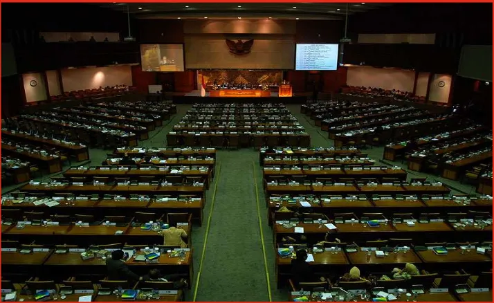 Gambar 3.3 Dewan Perwakilan Rakyat (DPR) merupakan wakil rakyat dalam mengawasi jalannya pemerintahan dalam sistem presidensial.