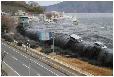 Gambar IV. Taro’s Great Wall pada The Great East Tsunami Tahun 2011  