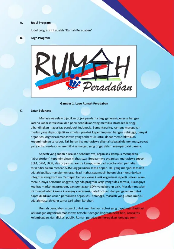 Gambar 1. Logo Rumah Peradaban 