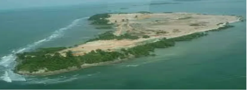 Gambar 1.1 Pulau yang direkomendasikan sebagai lokasi desa insyaf terpadu 