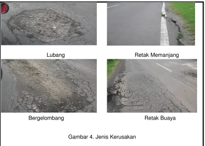 Gambar 4. Jenis Kerusakan 