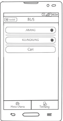 Gambar 3.4 Rancangan Desain Halaman Trans Sarbagita 